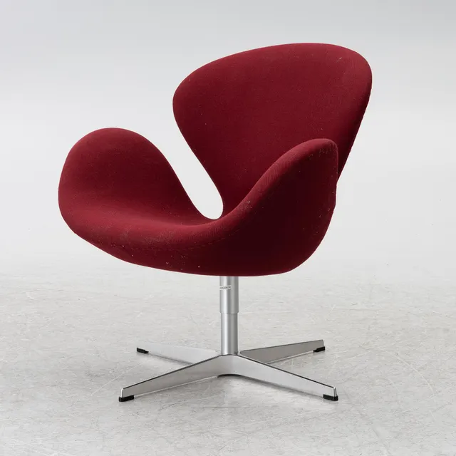 Arne Jacobsen, fåtölj, "Svanen", Fritz Hansen, 2018.