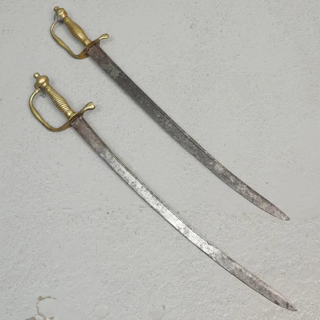 HUGGARE, 2 st, Sverige, 1700/1800-tal.