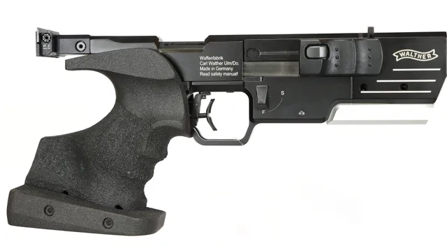 PISTOL, Halvautomatisk, fabrikat Walther, modell SSP, kaliber .22LR, tillv.nr WSP07893, se-nr SE3016599.