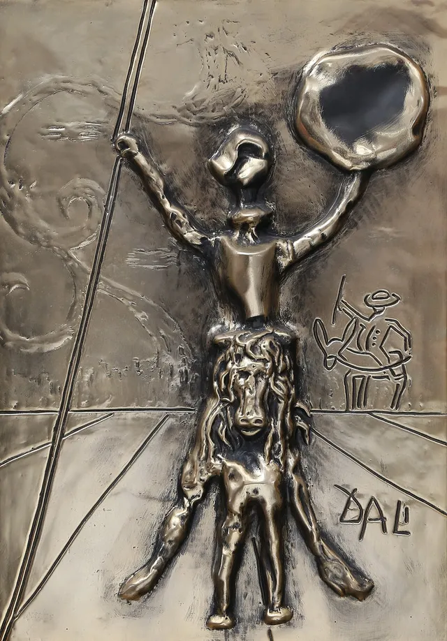 AFTER SALVADOR DALÍ. "Don Quijote".