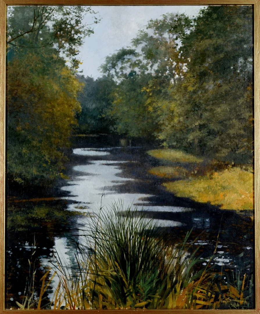 KAJ STENMAN. Olja på duk, Signerad, 1993. — Paintings — Norrlands Auktionsverk
