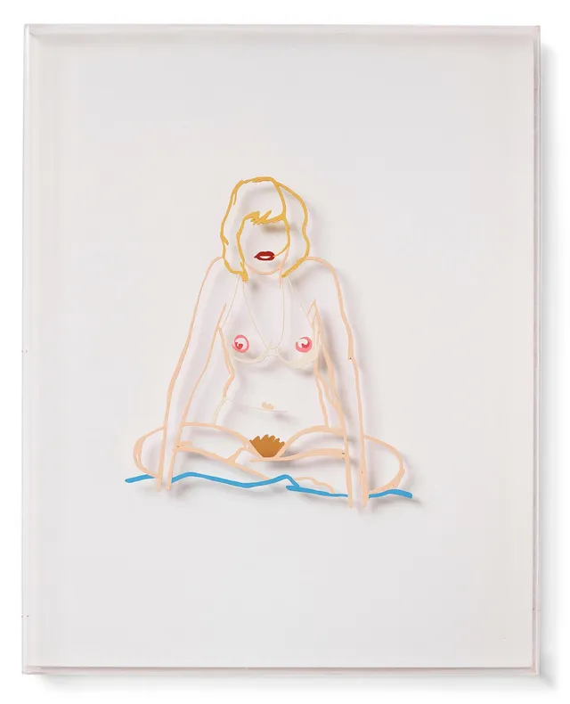 Tom Wesselmann, "Rosemary sitting up".