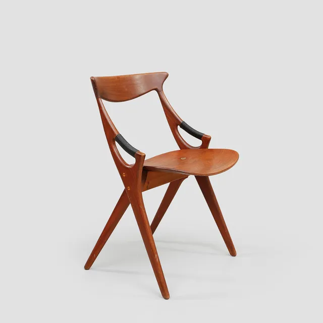 ARNE HOVMAND-OLSEN. Stol, "71", Mogens Kold, Danmark, 1960-tal.