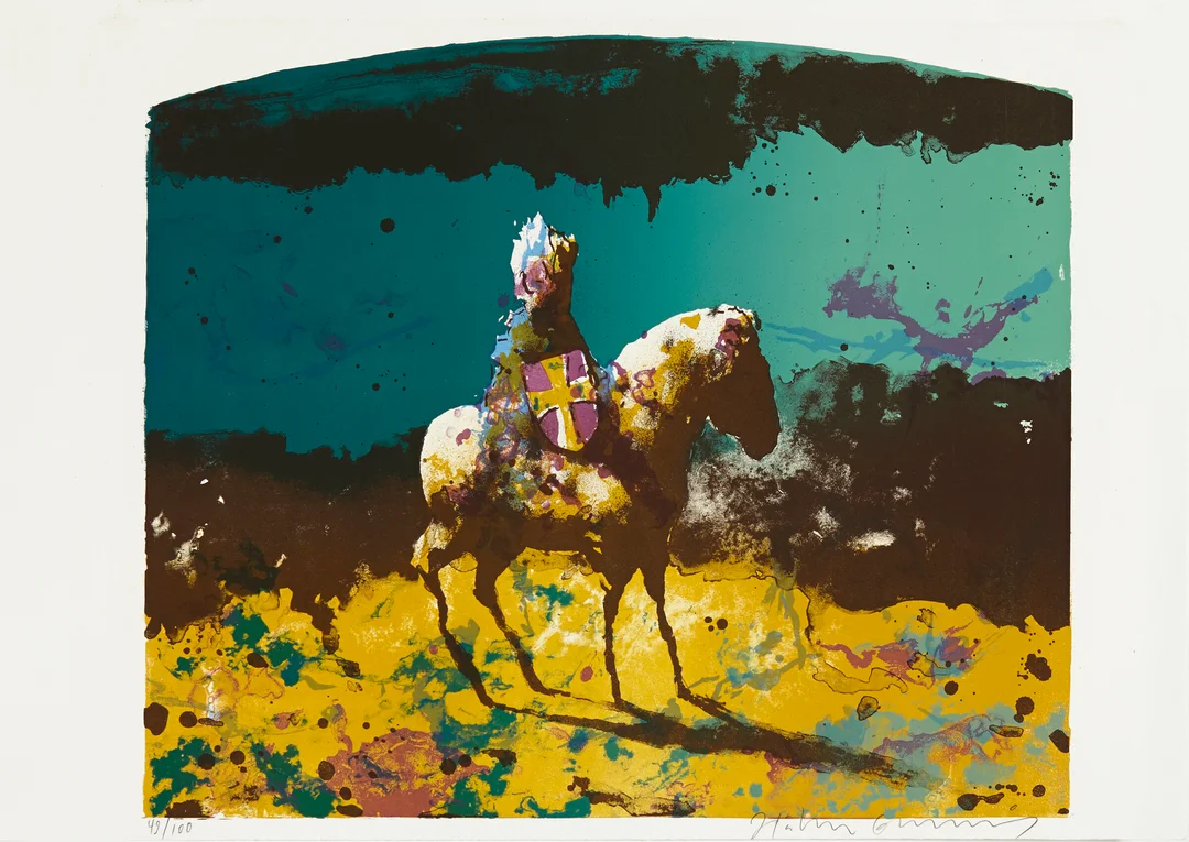 Gullvåg, Håkon — Rytter — Kunst/Grafikk — Blomqvist