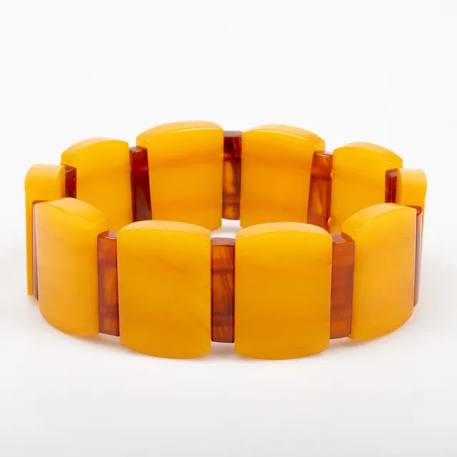 ARMBAND, bärnsten.