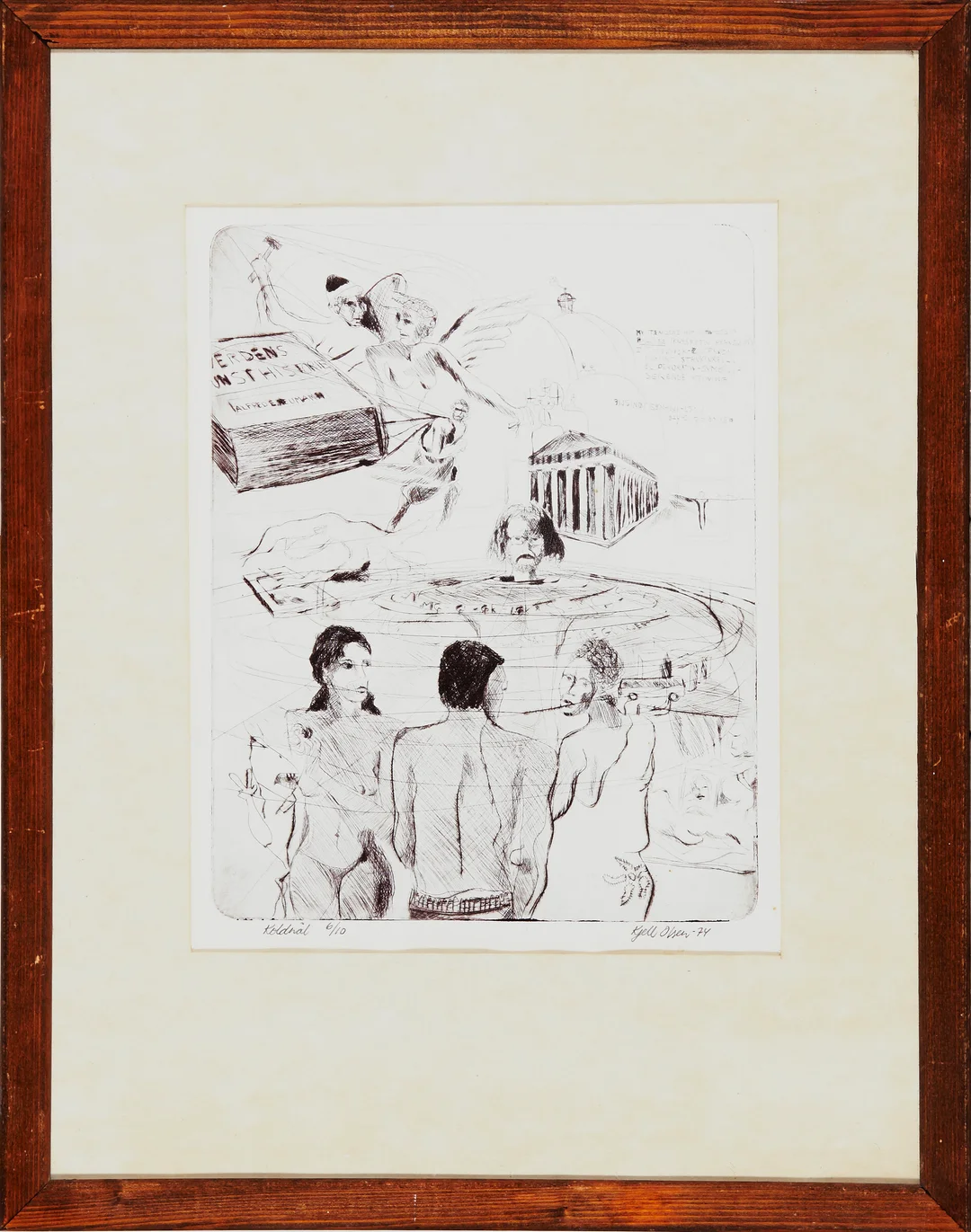 Killi-Olsen, Kjell Erik — Verdens kunsthistorie, 1974 — Kunst/Grafikk — Blomqvist