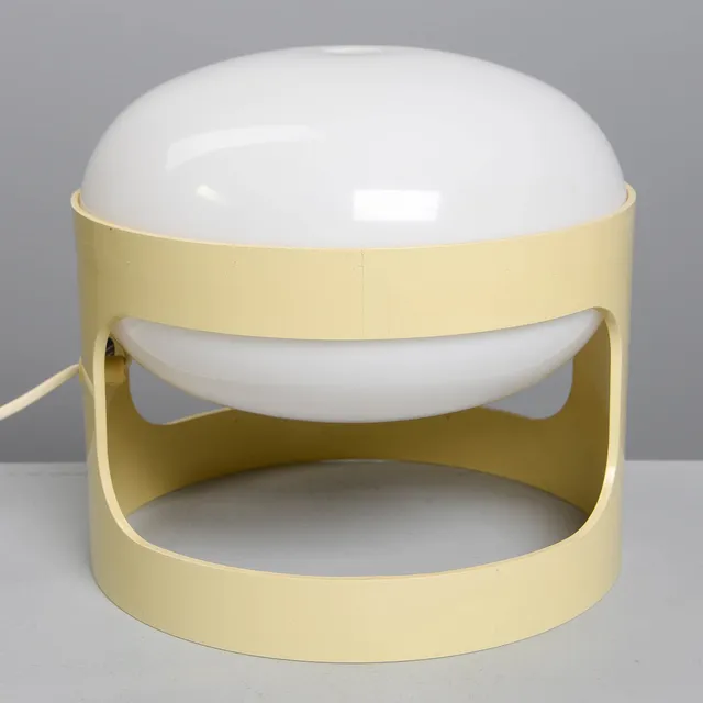 JOE COLOMBO. Bordslampa, "KD-27", Kartell, Husqvarna, 1960-tal.