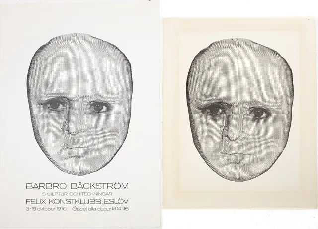 BARBRO BÄCKSTRÖM. affischer, 3 st.