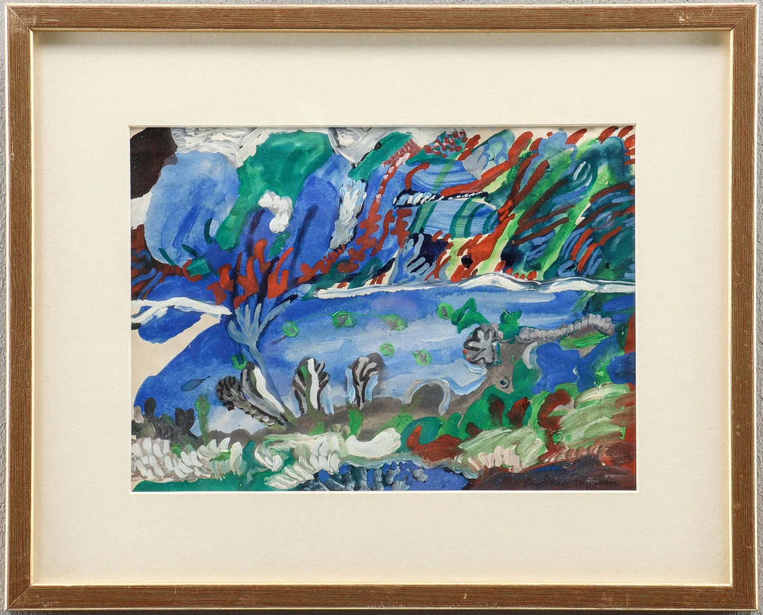 ANDERS FOGELIN. Landskap. — Paintings — Karlstad Hammarö Auktionsverk