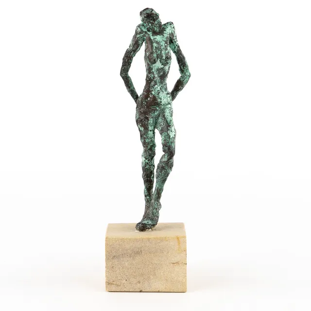 INGER WEICHSELBAUMER. skulptur, signerad.