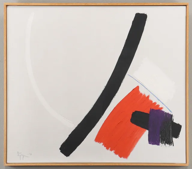 LARS SJÖGREN. Abstrakt komposition.