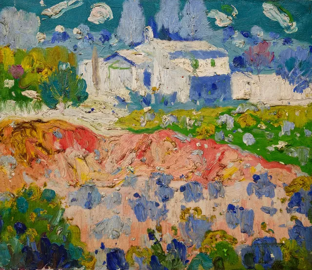 CASIMIR MARTÍNEZ TARRASSÓ (1898-1980). Paisaje.