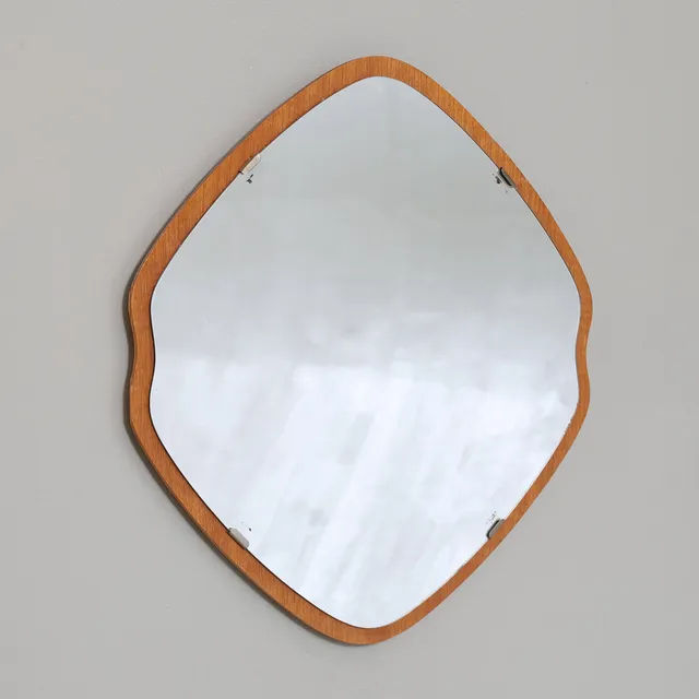 SPEGEL, teak, 1950/60-tal.