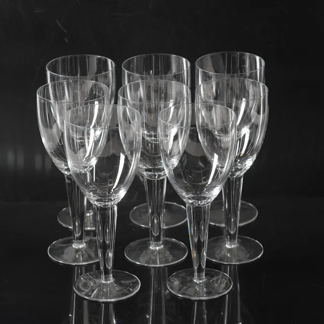 LISELOTTE HENRIKSEN. Vinglas, 8 st. "Select", Boda Nova.
