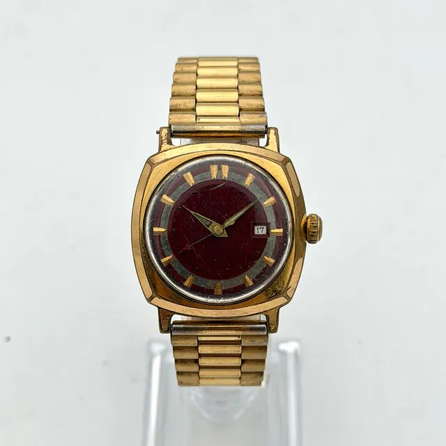 ANKER, armbandsur, 1970-tal, manuell, gulddoublé.