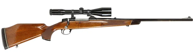 KULGEVÄR, fabrikat Carl Gustav, modell 1900 Lyx, kaliber 9,3x62, tillv.nr 636687.