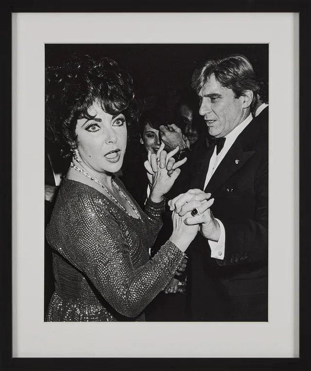 RON GALELLA. June 7, 1981: NYC, Elizabeth Taylor and John Warner.