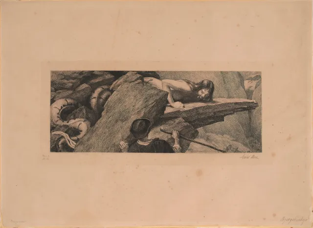 Moe, Louis — "Bjergeventyr" 1900