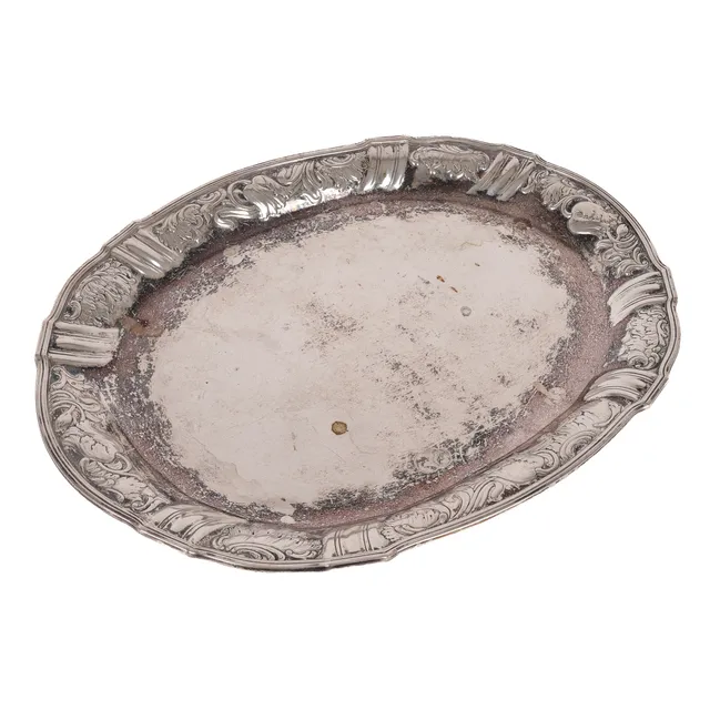 A. Dragsted silver platter from 1918