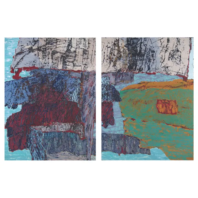 Rumohr, Knut — Båter i havn, 1990