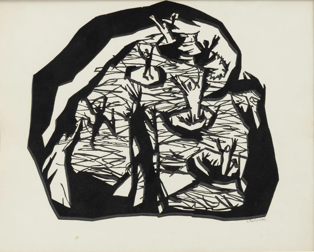 Hermann Talvik, Utan titel. — Konst/Grafik — Bukowskis