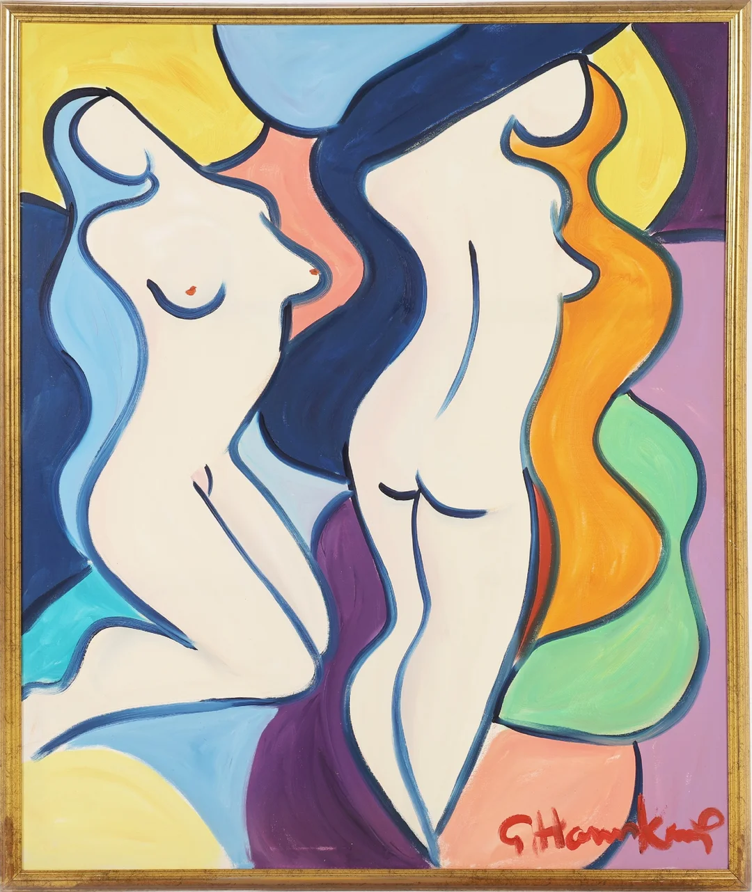 Göran Hausenkamp: Composition with women. (cd) — Paintings and sculptures/Modern pictorial arts — Lauritz