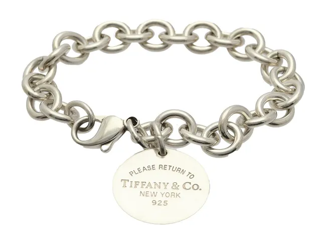 TIFFANY & CO, armband, Return to Tiffany, sterlingsilver, längd 19 cm, vikt 36,9 g, påse, originaletui.