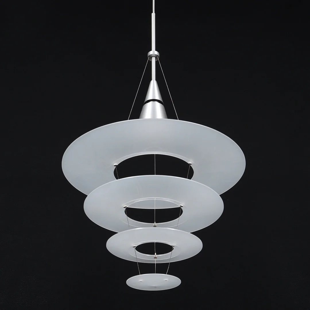 SHOICHI UCHIYAMA. Taklampa, "Enigma", för Louis Poulsen, modellnr 422. — Ceiling lights — Stadsauktion Sundsvall