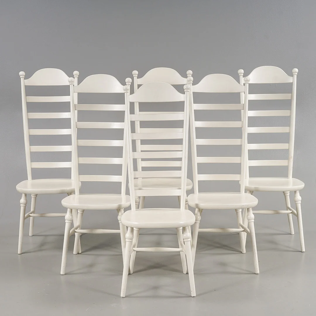 LILLEMOR MANNERHEIM. Stolar 6 stycken "Mona" Nesto - Nässjö Stolfabrik, 1960-tal. — Armchairs & Chairs — Karlstad Hammarö Auktionsverk