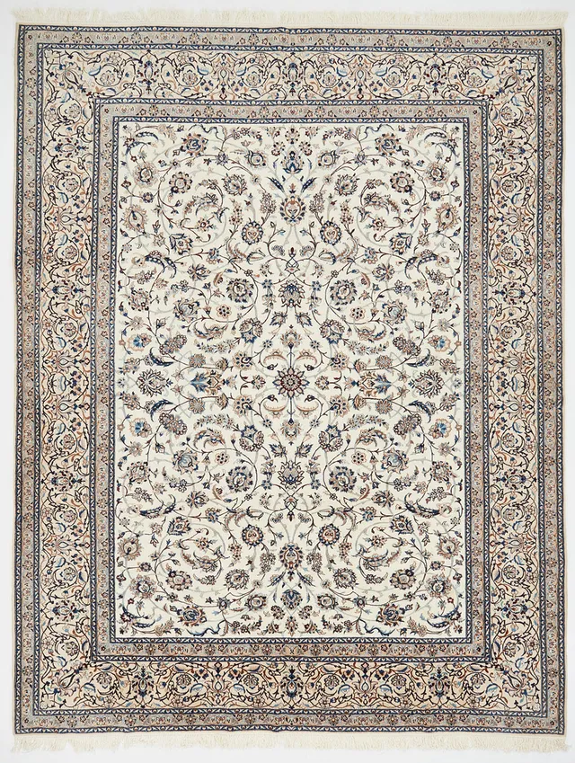 ORIENTMATTA, Nain, part silk , s.k 9LAA, ca 410 x 320 cm.