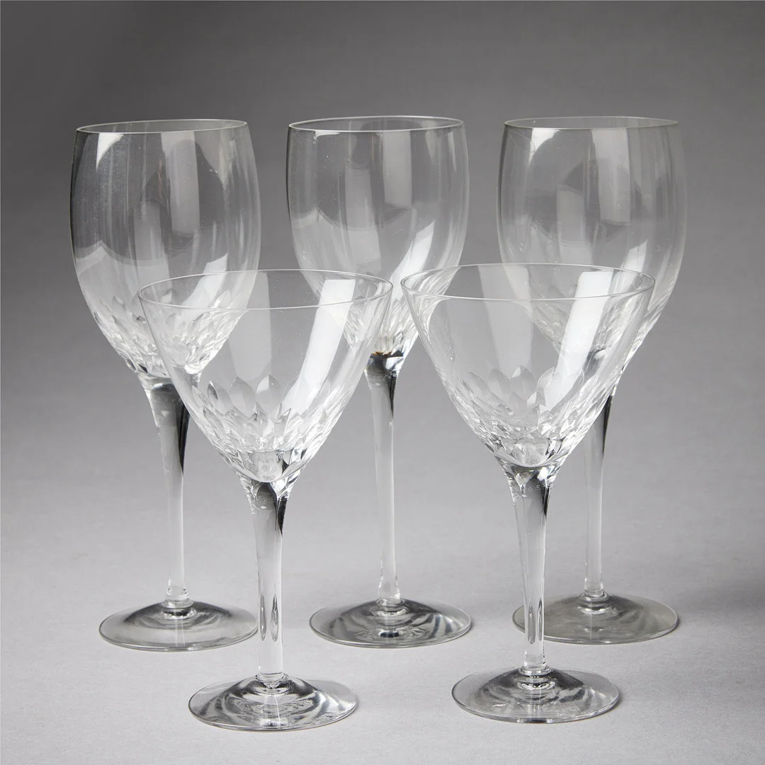 NILS LANDBERG. "Prelude", glasservisdelar 21 st, Orrefors. — Tableware — Stockholms Auktionsverk Fine Art