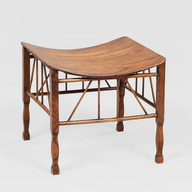 Egyptisk revival 'Thebes' skammel, 1920-30'erne.