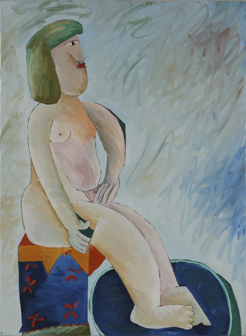 JOHNNY FORSSTRÖM. Olja på duk. Signerad och daterad 1987 a tergo. — Paintings — Göteborgs Auktionsverk