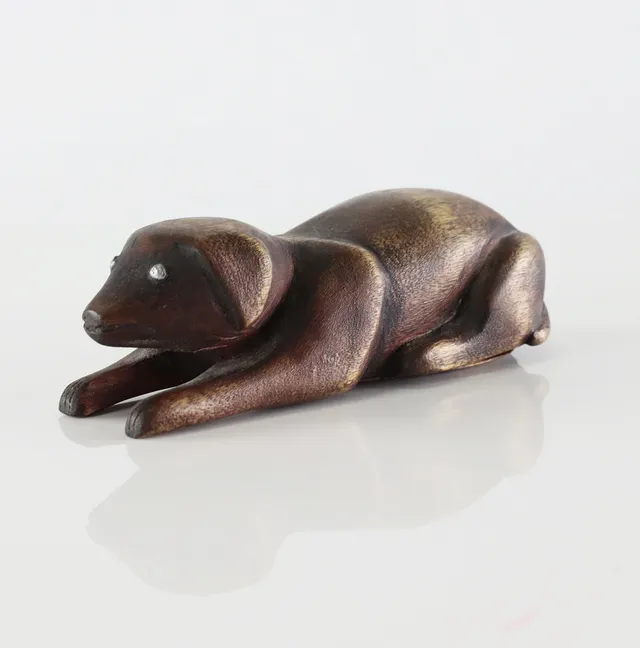 SNUSHUND, trä, 18/1900-tal.
