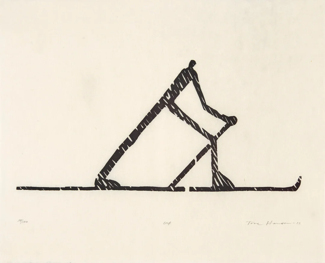 Hansen, Tore — "Snø" 2012 — Kunst/Grafikk — Blomqvist