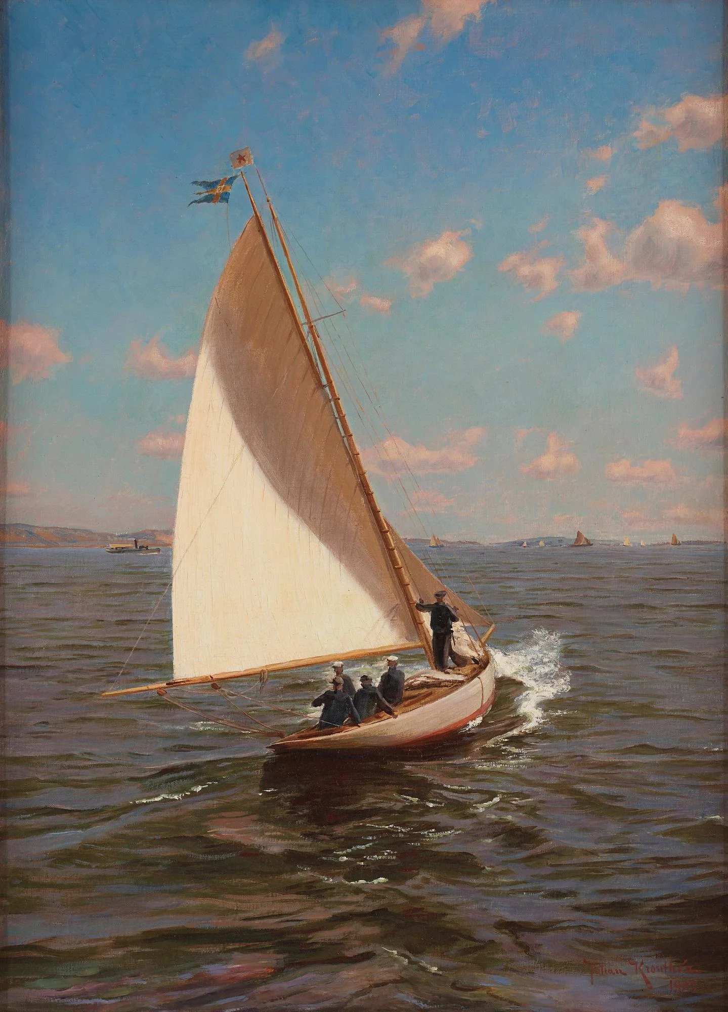 Johan Krouthén, "Marstrandsregatta". — Bukowskis
