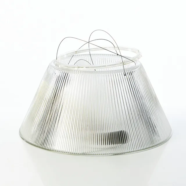 PHILIPPE STARCK. Taklampa, "Romeo Moon", Flos, Italien, skärm i formgjutet glas.