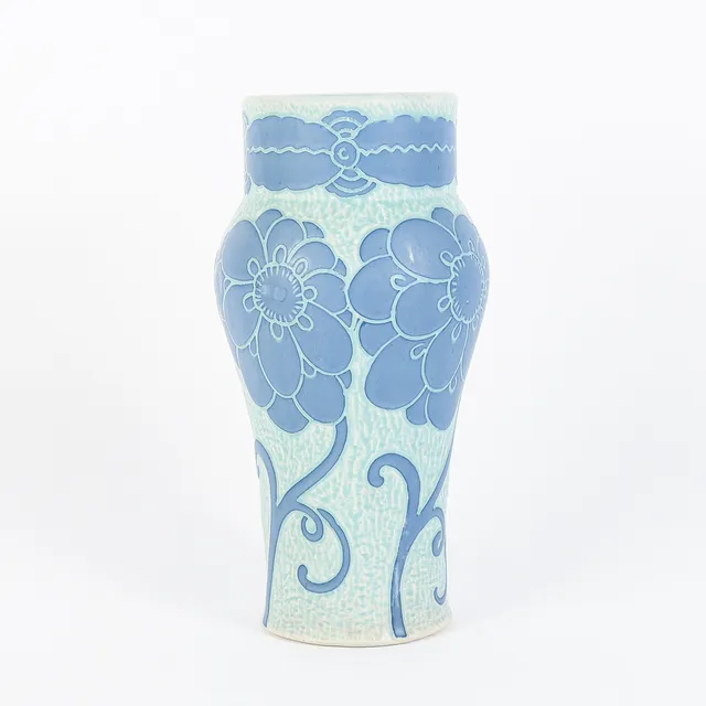 JOSEF EKBERG. VAS, "Sgraffito" Gustavsberg.