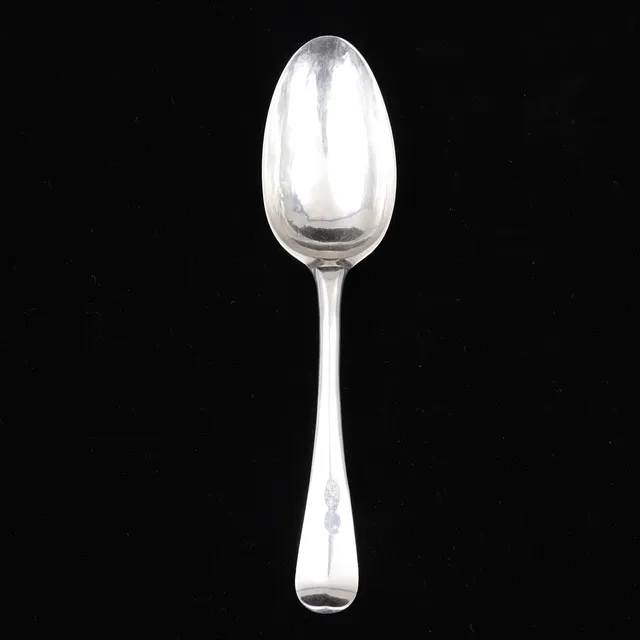 SKED, silver, Axel Johan Limnell Växjö, 1732-1775, vikt 50 gram.
