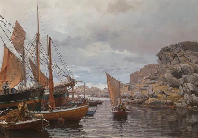 Haaland, Lauritz — "I Teinetiden", 1889