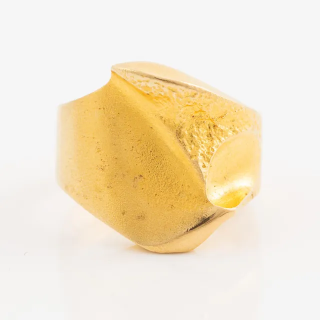 Björn Weckström, ring, 18K guld, Finland 1981. För Lapponia.