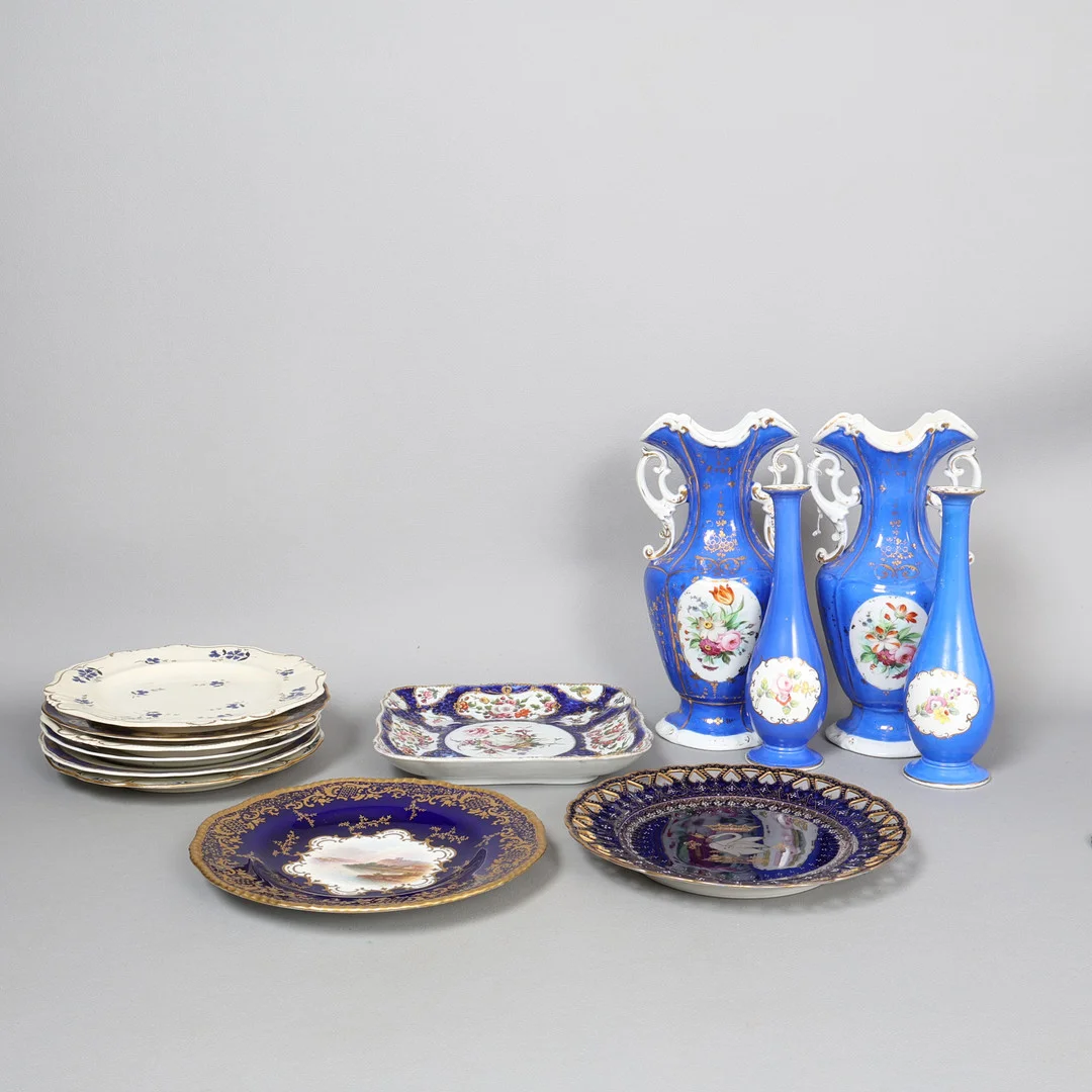 A COLLECTION OF 19TH & 20TH CENTURY PORCELAIN (QTY). — European — Bishop & Miller