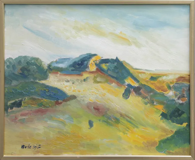 CHARLES AVDESJÖ. OLJA på duk, signerad, 1900-tal.