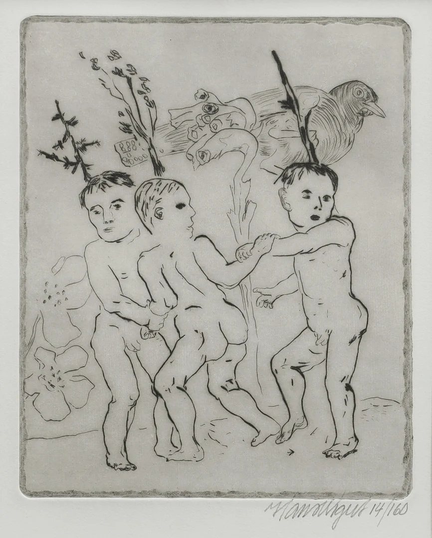 HANS WIGERT. Etsning, signerad samt numrerad 14/160. — Engravings & Prints — Auktionsmagasinet Vänersborg