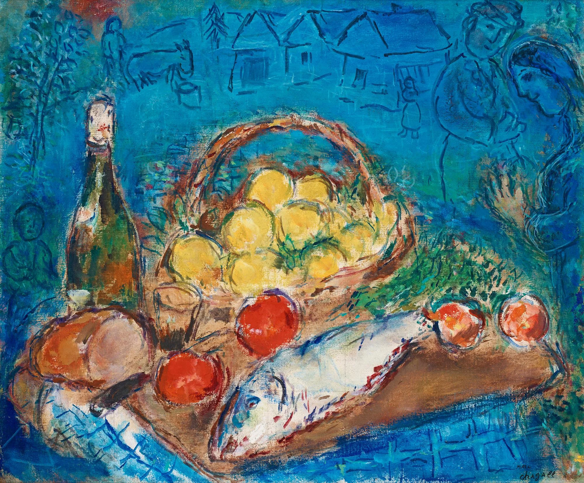Marc Chagall, "Nature morte". — Bukowskis