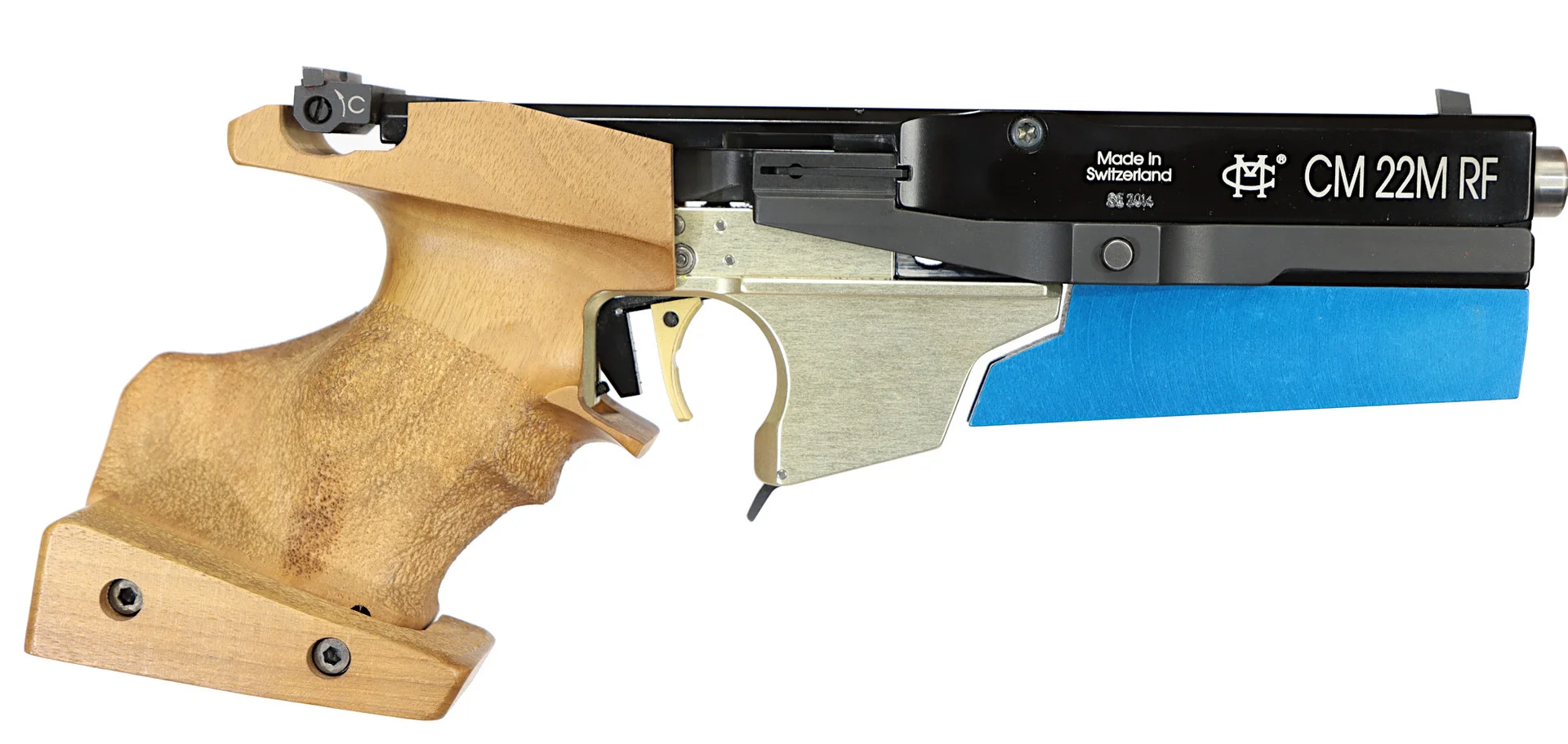 PISTOL, fabrikat Morini, modell CM 22M RF, kaliber .22LR, tillv.nr 01190-A, se-nr 2427926. — Pistols — Walter Borg
