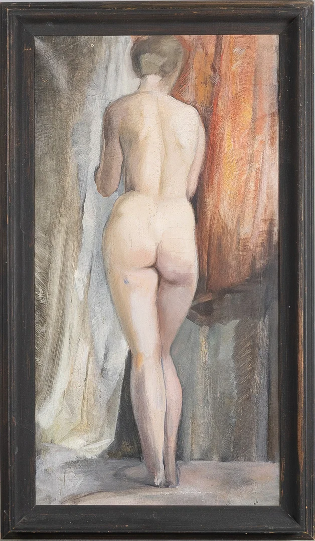 EVERT FÄRHM. Nakenstudier. — Paintings — Stockholms Auktionsverk Helsingborg