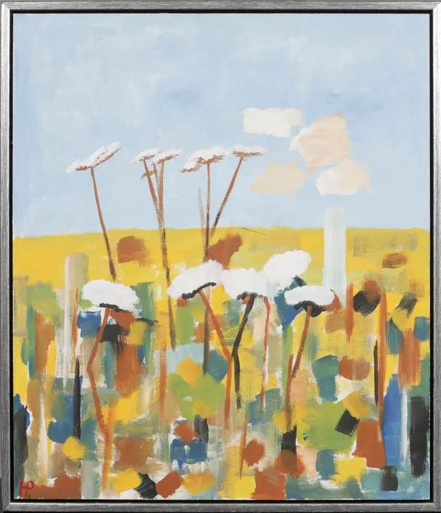Unknown Artist 20th century. Composition with flowers.