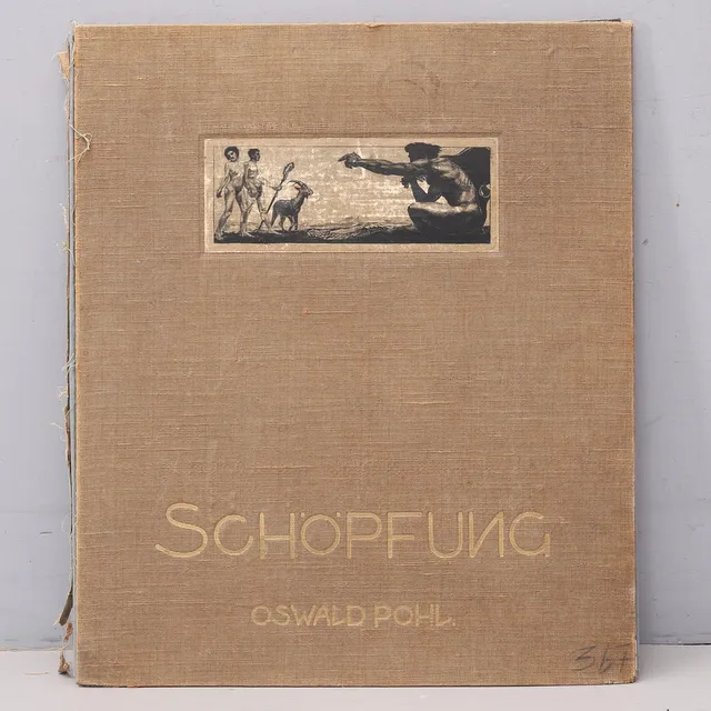 STENTRYCK I MAPP, 8 st, Schöpfung, Leipzig 1909/10, Oswald Pohl.
