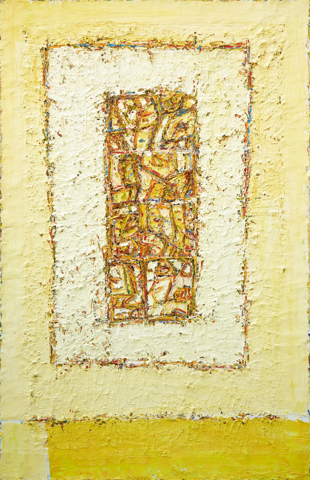 Pahr-Iversen, Kjell — "Ikon" 1984 — Kunst/Maleri — Blomqvist